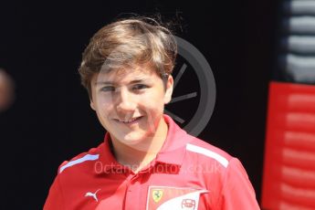 World © Octane Photographic Ltd. ADAC Formula 4 (F4). Prema Theodore Racing - Enzo Fittipaldi. Hockenheimring Paddock, Baden-Wurttemberg, Germany. Thursday 19th July 2018.
