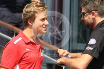 World © Octane Photographic Ltd. ADAC Formula 4 (F4). US Racing - CHRS - David Schumacher. Hockenheimring Paddock, Baden-Wurttemberg, Germany. Thursday 19th July 2018.
