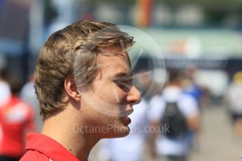World © Octane Photographic Ltd. ADAC Formula 4 (F4). US Racing - CHRS - David Schumacher. Hockenheimring Paddock, Baden-Wurttemberg, Germany. Thursday 19th July 2018.