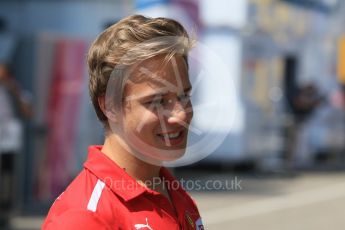 World © Octane Photographic Ltd. ADAC Formula 4 (F4). US Racing - CHRS - David Schumacher. Hockenheimring Paddock, Baden-Wurttemberg, Germany. Thursday 19th July 2018.