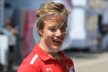 World © Octane Photographic Ltd. ADAC Formula 4 (F4). US Racing - CHRS - David Schumacher. Hockenheimring Paddock, Baden-Wurttemberg, Germany. Thursday 19th July 2018.