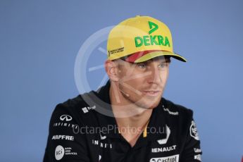 World © Octane Photographic Ltd. Formula 1 – German GP - FIA Drivers’ Press Conference. Renault Sport F1 Team RS18 – Nico Hulkenberg. Hockenheimring, Baden-Wurttemberg, Germany. Thursday 19th July 2018.