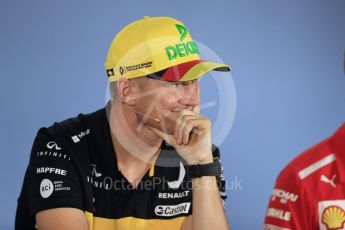 World © Octane Photographic Ltd. Formula 1 – German GP - FIA Drivers’ Press Conference. Renault Sport F1 Team RS18 – Nico Hulkenberg. Hockenheimring, Baden-Wurttemberg, Germany. Thursday 19th July 2018.