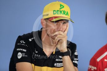 World © Octane Photographic Ltd. Formula 1 – German GP - FIA Drivers’ Press Conference. Renault Sport F1 Team RS18 – Nico Hulkenberg. Hockenheimring, Baden-Wurttemberg, Germany. Thursday 19th July 2018.