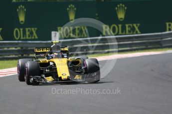 World © Octane Photographic Ltd. Formula 1 – Hungarian GP - Green flag lap. Renault Sport F1 Team RS18 – Carlos Sainz. Hungaroring, Budapest, Hungary. Sunday 29th July 2018.