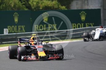 World © Octane Photographic Ltd. Formula 1 – Hungarian GP - Green flag lap. Aston Martin Red Bull Racing TAG Heuer RB14 – Max Verstappen. Hungaroring, Budapest, Hungary. Sunday 29th July 2018.