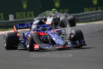 World © Octane Photographic Ltd. Formula 1 – Hungarian GP - Race. Scuderia Toro Rosso STR13 – Brendon Hartley. Hungaroring, Budapest, Hungary. Sunday 29th July 2018.
