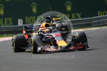 World © Octane Photographic Ltd. Formula 1 – Hungarian GP - Race. Aston Martin Red Bull Racing TAG Heuer RB14 – Daniel Ricciardo. Hungaroring, Budapest, Hungary. Sunday 29th July 2018.