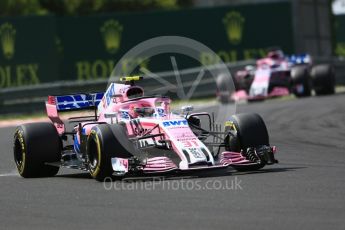 World © Octane Photographic Ltd. Formula 1 – Hungarian GP - Race. Sahara Force India VJM11 - Esteban Ocon. Hungaroring, Budapest, Hungary. Sunday 29th July 2018.