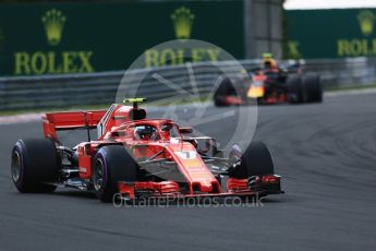 World © Octane Photographic Ltd. Formula 1 – Hungarian GP - Race. Scuderia Ferrari SF71-H – Kimi Raikkonen. Hungaroring, Budapest, Hungary. Sunday 29th July 2018.