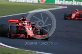 World © Octane Photographic Ltd. Formula 1 – Hungarian GP - Race. Scuderia Ferrari SF71-H – Sebastian Vettel. Hungaroring, Budapest, Hungary. Sunday 29th July 2018.