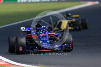 World © Octane Photographic Ltd. Formula 1 – Hungarian GP - Race. Scuderia Toro Rosso STR13 – Brendon Hartley. Hungaroring, Budapest, Hungary. Sunday 29th July 2018.