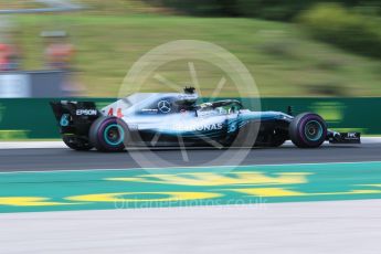 World © Octane Photographic Ltd. Formula 1 – Hungarian GP - Green flag lap. Mercedes AMG Petronas Motorsport AMG F1 W09 EQ Power+ - Lewis Hamilton. Hungaroring, Budapest, Hungary. Sunday 29th July 2018.
