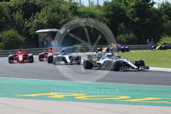 World © Octane Photographic Ltd. Formula 1 – Hungarian GP - Race. Mercedes AMG Petronas Motorsport AMG F1 W09 EQ Power+ - Lewis Hamilton. Hungaroring, Budapest, Hungary. Sunday 29th July 2018.
