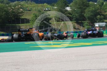 World © Octane Photographic Ltd. Formula 1 – Hungarian GP - Race. McLaren MCL33 – Fernando Alonso. Hungaroring, Budapest, Hungary. Sunday 29th July 2018.