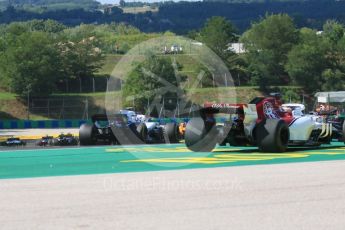 World © Octane Photographic Ltd. Formula 1 – Hungarian GP - Race. Williams Martini Racing FW41 – Sergey Sirotkin. Hungaroring, Budapest, Hungary. Sunday 29th July 2018.