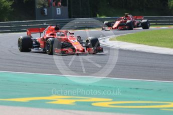 World © Octane Photographic Ltd. Formula 1 – Hungarian GP - Race. Scuderia Ferrari SF71-H – Sebastian Vettel. Hungaroring, Budapest, Hungary. Sunday 29th July 2018.