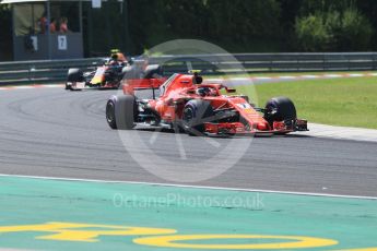 World © Octane Photographic Ltd. Formula 1 – Hungarian GP - Race. Scuderia Ferrari SF71-H – Kimi Raikkonen. Hungaroring, Budapest, Hungary. Sunday 29th July 2018.