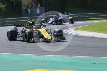 World © Octane Photographic Ltd. Formula 1 – Hungarian GP - Race. Renault Sport F1 Team RS18 – Carlos Sainz. Hungaroring, Budapest, Hungary. Sunday 29th July 2018.