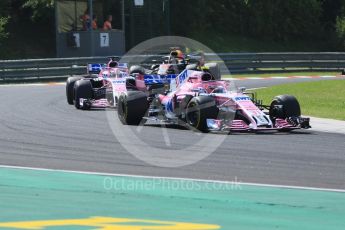 World © Octane Photographic Ltd. Formula 1 – Hungarian GP - Race. Sahara Force India VJM11 - Esteban Ocon. Hungaroring, Budapest, Hungary. Sunday 29th July 2018.