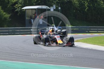 World © Octane Photographic Ltd. Formula 1 – Hungarian GP - Race. Aston Martin Red Bull Racing TAG Heuer RB14 – Daniel Ricciardo. Hungaroring, Budapest, Hungary. Sunday 29th July 2018.