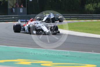 World © Octane Photographic Ltd. Formula 1 – Hungarian GP - Race. Alfa Romeo Sauber F1 Team C37 – Marcus Ericsson. Hungaroring, Budapest, Hungary. Sunday 29th July 2018.