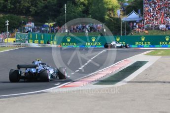 World © Octane Photographic Ltd. Formula 1 – Hungarian GP - Race. Mercedes AMG Petronas Motorsport AMG F1 W09 EQ Power+ - Valtteri Bottas. Hungaroring, Budapest, Hungary. Sunday 29th July 2018.