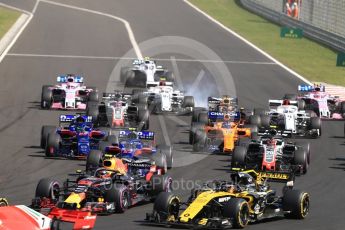 World © Octane Photographic Ltd. Formula 1 – Hungarian GP - Race. McLaren MCL33 – Fernando Alonso. Hungaroring, Budapest, Hungary. Sunday 29th July 2018.