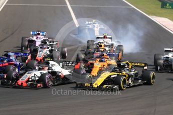 World © Octane Photographic Ltd. Formula 1 – Hungarian GP - Race. McLaren MCL33 – Fernando Alonso. Hungaroring, Budapest, Hungary. Sunday 29th July 2018.