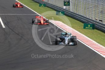 World © Octane Photographic Ltd. Formula 1 – Hungarian GP - Race. Mercedes AMG Petronas Motorsport AMG F1 W09 EQ Power+ - Valtteri Bottas. Hungaroring, Budapest, Hungary. Sunday 29th July 2018.