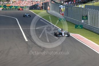 World © Octane Photographic Ltd. Formula 1 – Hungarian GP - Race. Mercedes AMG Petronas Motorsport AMG F1 W09 EQ Power+ - Lewis Hamilton. Hungaroring, Budapest, Hungary. Sunday 29th July 2018.