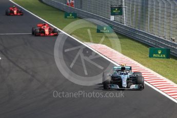 World © Octane Photographic Ltd. Formula 1 – Hungarian GP - Race. Mercedes AMG Petronas Motorsport AMG F1 W09 EQ Power+ - Valtteri Bottas. Hungaroring, Budapest, Hungary. Sunday 29th July 2018.