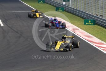 World © Octane Photographic Ltd. Formula 1 – Hungarian GP - Race. Renault Sport F1 Team RS18 – Carlos Sainz. Hungaroring, Budapest, Hungary. Sunday 29th July 2018.