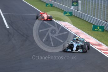 World © Octane Photographic Ltd. Formula 1 – Hungarian GP - Race. Mercedes AMG Petronas Motorsport AMG F1 W09 EQ Power+ - Valtteri Bottas. Hungaroring, Budapest, Hungary. Sunday 29th July 2018.