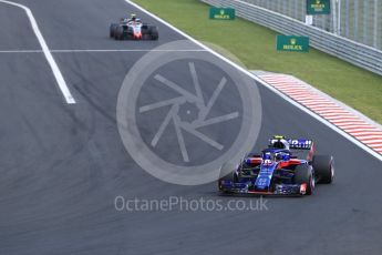 World © Octane Photographic Ltd. Formula 1 – Hungarian GP - Race. Scuderia Toro Rosso STR13 – Pierre Gasly. Hungaroring, Budapest, Hungary. Sunday 29th July 2018.