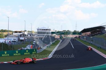 World © Octane Photographic Ltd. Formula 1 – Hungarian GP - Race. Scuderia Ferrari SF71-H – Sebastian Vettel. Hungaroring, Budapest, Hungary. Sunday 29th July 2018.