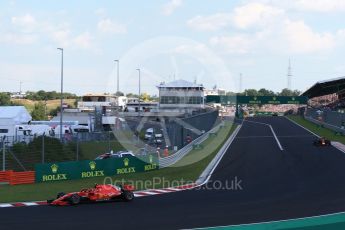 World © Octane Photographic Ltd. Formula 1 – Hungarian GP - Race. Scuderia Ferrari SF71-H – Kimi Raikkonen. Hungaroring, Budapest, Hungary. Sunday 29th July 2018.