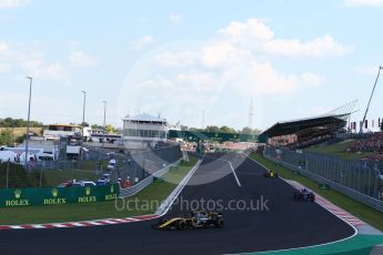 World © Octane Photographic Ltd. Formula 1 – Hungarian GP - Race. Renault Sport F1 Team RS18 – Carlos Sainz. Hungaroring, Budapest, Hungary. Sunday 29th July 2018.