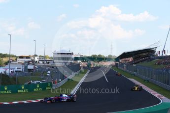 World © Octane Photographic Ltd. Formula 1 – Hungarian GP - Race. Scuderia Toro Rosso STR13 – Brendon Hartley. Hungaroring, Budapest, Hungary. Sunday 29th July 2018.