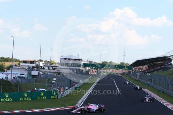 World © Octane Photographic Ltd. Formula 1 – Hungarian GP - Race. Sahara Force India VJM11 - Esteban Ocon. Hungaroring, Budapest, Hungary. Sunday 29th July 2018.
