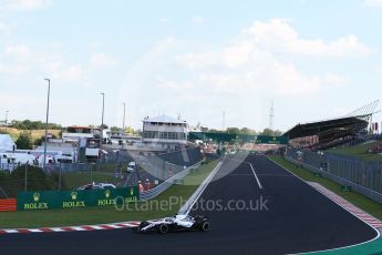 World © Octane Photographic Ltd. Formula 1 – Hungarian GP - Race. Williams Martini Racing FW41 – Lance Stroll. Hungaroring, Budapest, Hungary. Sunday 29th July 2018.