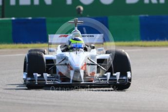 World © Octane Photographic Ltd. Formula 1 – Hungarian GP - F1 Experiences cars on track. Zsolt Baumgartner. Hungaroring, Budapest, Hungary. Friday 27th July 2018.