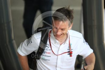 World © Octane Photographic Ltd. Formula 1 – Hungarian GP - Paddock. James Allison - Technical Director of Mercedes-AMG Petronas Motorsport. Hungaroring, Budapest, Hungary. Friday 27th July 2018.