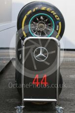 World © Octane Photographic Ltd. Formula 1 – Hungarian GP - Paddock. Mercedes AMG Petronas Motorsport AMG F1 W09 EQ Power+ - Lewis Hamilton. Hungaroring, Budapest, Hungary. Saturday 28th July 2018.