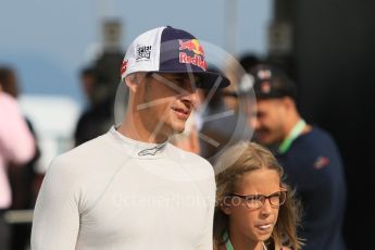 World © Octane Photographic Ltd. Formula 1 – Hungarian GP - Paddock. F1 Experiences driver. Hungaroring, Budapest, Hungary. Saturday 28th July 2018.