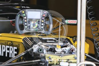 World © Octane Photographic Ltd. Formula 1 – Hungarian GP - Morning setup. Renault Sport F1 Team RS18. Hungaroring, Budapest, Hungary. Saturday 28th July 2018.