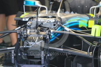 World © Octane Photographic Ltd. Formula 1 – Hungarian GP - Paddock. Mercedes AMG Petronas Motorsport AMG F1 W09 EQ Power+. Hungaroring, Budapest, Hungary. Saturday 28th July 2018.
