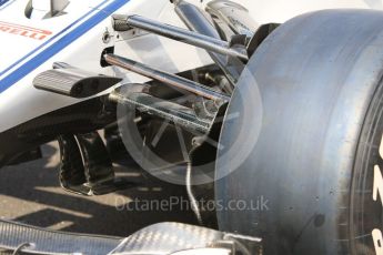 World © Octane Photographic Ltd. Formula 1 – Hungarian GP - Paddock. Alfa Romeo Sauber F1 Team C37. Hungaroring, Budapest, Hungary. Saturday 28th July 2018.