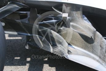 World © Octane Photographic Ltd. Formula 1 – Hungarian GP - Paddock. Alfa Romeo Sauber F1 Team C37. Hungaroring, Budapest, Hungary. Saturday 28th July 2018.