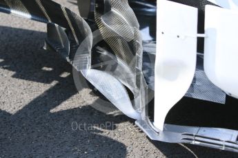 World © Octane Photographic Ltd. Formula 1 – Hungarian GP - Paddock. Alfa Romeo Sauber F1 Team C37. Hungaroring, Budapest, Hungary. Saturday 28th July 2018.